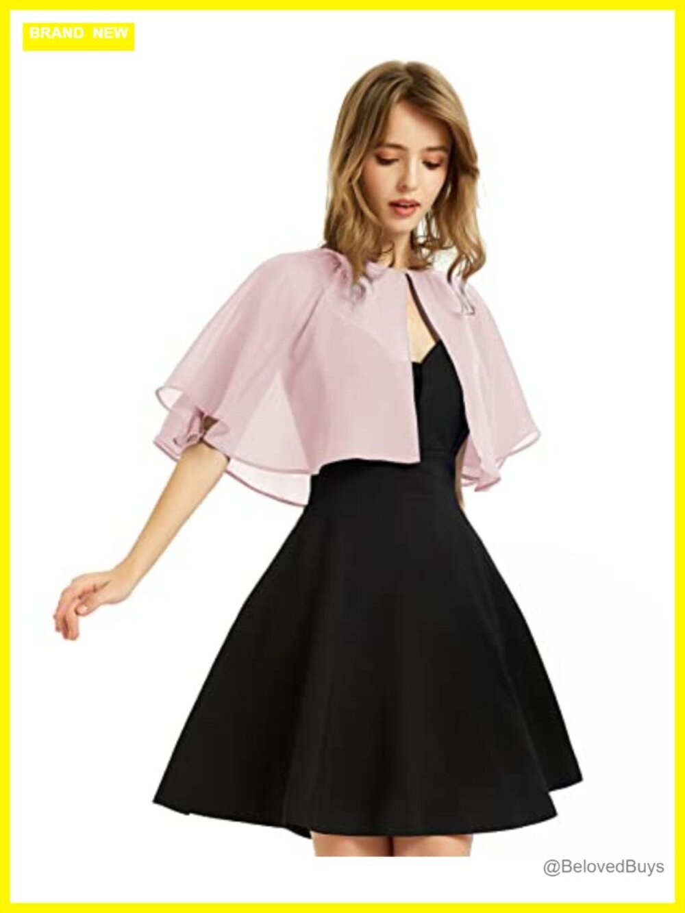 Chiffon Shawl Wrap for Evening Dresses One Size Fits All Women
